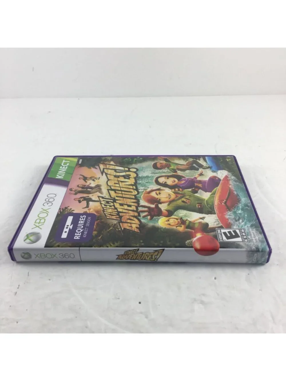 MICROSOFT XBOX 360 KINECT ADVENTURES! GAME MANUAL INCLUDED